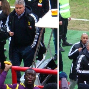 Samba, zagueiro do Anzhi, foi vítima de racismo durante partida contra o Lokomotiv Moscow - Reprodução