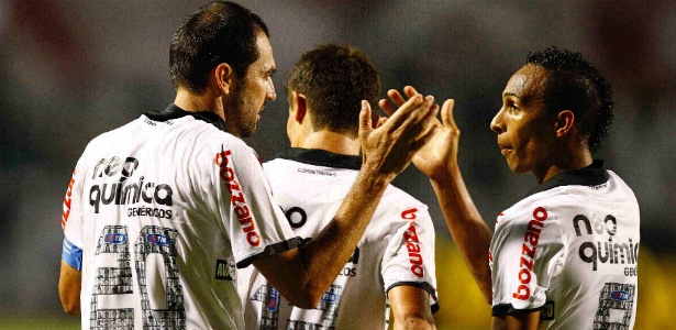 Danilo, Alex e Liedson seguem como apostas de gol do Corinthians na frente - Rubens Cavallari/Folhapress