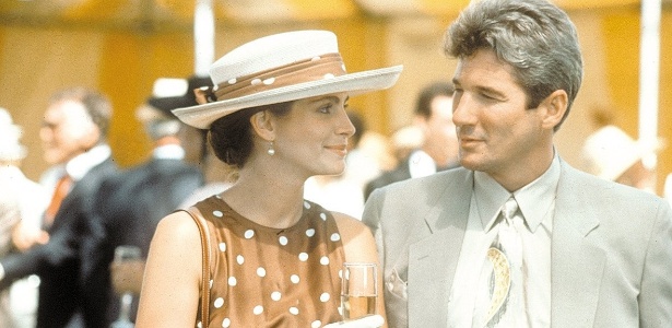 Julia Roberts e Richard Gere em cena de "Uma Linda Mulher" (1990) - Divulgação