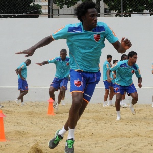 Sem espaço na época de Joel Santana, o atacante Negueba quase deixou o Fla nas últimas semanas - Alexandre Vidal/Fla Imagem