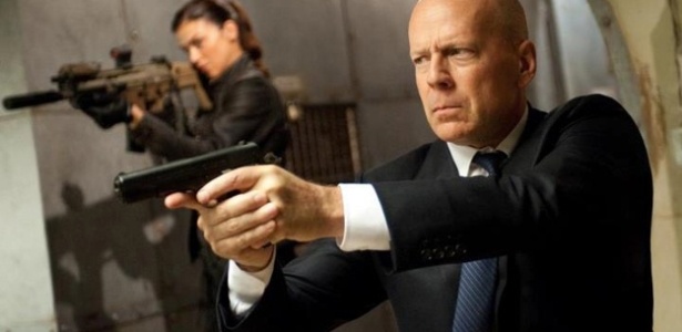 Bruce Willis em cena de "G.I. Joe 2 - Retaliation" (22/3/12) - Reprodução