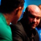 Dana White conversa com Vitor Belfort e Wanderlei Silva durante gravação do TUF Brasil - Divulgação TUF Brasil
