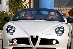 Sergio Marchionne num Alfa Romeo - Reprodução - Reprodução