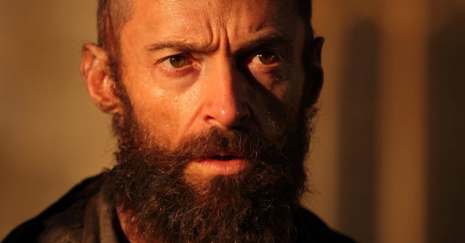 Hugh Jackman em "Os Miseráveis" - Reprodução/Twitter