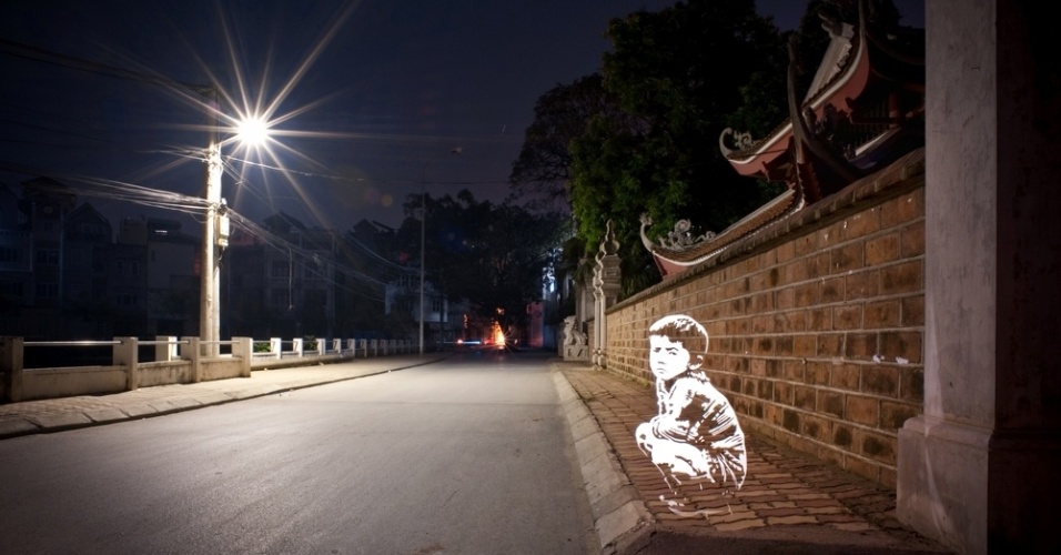 O projeto começou em maio de 2011 em Christchurch, na Nova Zelândia, dois meses depois de um terremoto de magnitude 6,3 que causou destruição na cidade - Fabrice Wittner