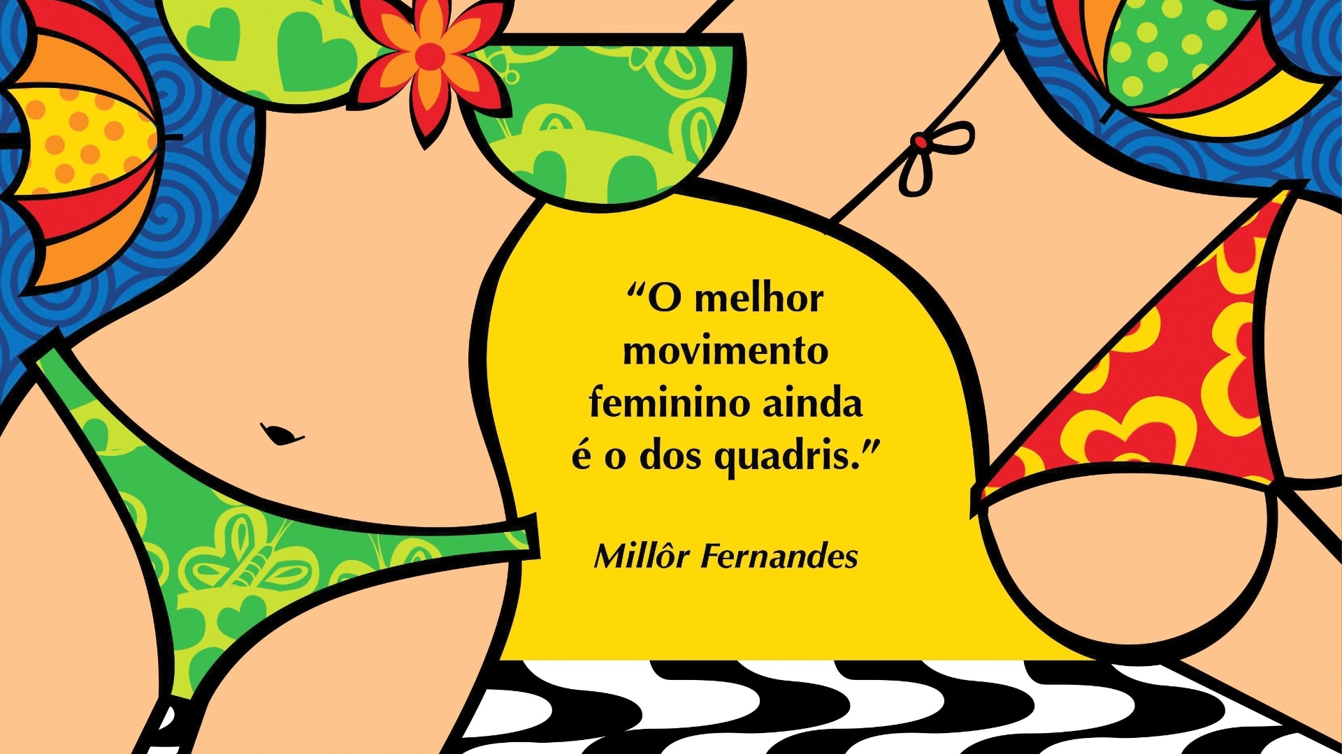 A ilustradora Mônica Fuchshuber relembrou uma das frases célebres criadas pelo escritor - Mônica Fuchshuber/UOL