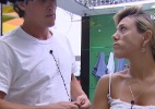 Fabiana reclama de ironia de Fael e é ríspida com o caubói - Reprodução/TV Globo