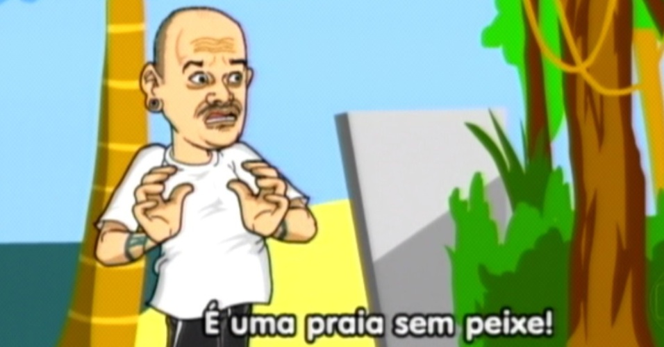 A indecisão de João Carvalho foi retratada na animação de Maurício Ricardo (29/312)