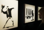 Obras de Banksy são vendidas por quase US$ 500 mil em Londres - REUTERS/Luke MacGregor