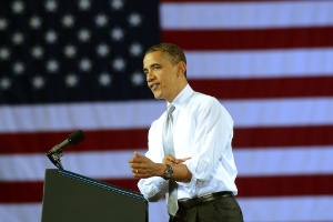 Obama em campanha (30 de março de 2012)