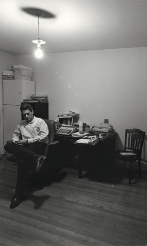 Newman nasceu e morreu em Nova York. Lá, ele encontrou outro novaiorquino ilustre: o escritor Paul Auster - Getty Images/Arnold Newman 