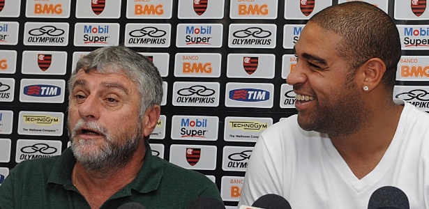 Adriano vestirá a camisa 10 do Flamengo assim que acertar novo contrato com clube - Alexandre Vidal/ Flamengo