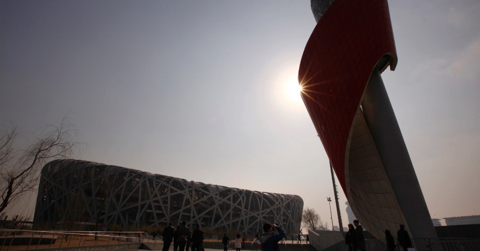 O Ninho de Pássaro, estádio olímpico que foi a principal estrutura erguida para os Jogos de Pequim, hoje quase não recebe eventos esportivos e vive de turismo e eventos culturais