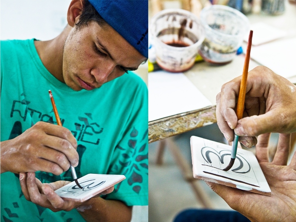 Passo a passo pintura de azulejo (09/04/2012) - Ivan Shupikov/UOL