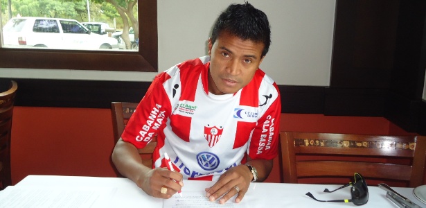 Gabiru assinou um contrato de 6 meses com o Guarany para disputar a 3ª divisão do RS - Marcel Nunes/Divulgação Jornal Minuano