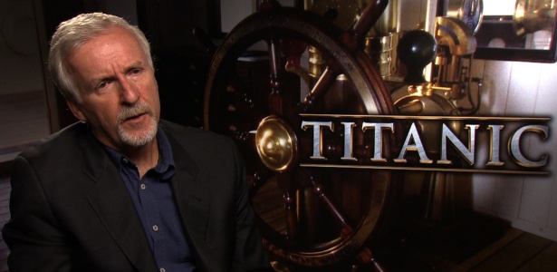 James Cameron fala sobre "Titanic 3D" (11/4/2012) - Reprodução