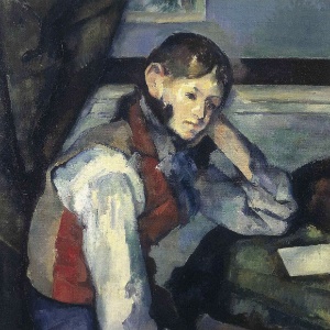 Pintura "O Menino de Colete Vermelho", de Paul Cézanne - EFE