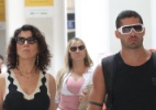 Após terminar namoro com Laisa, ex-BBB Yuri é visto ao lado da atriz Claudia Alencar em aeroporto - Photo Rio News