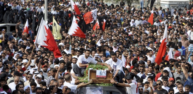 Povo do Bahrein protesta contra a realização do GP local de Fórmula 1 - Mazen Mahdi/EFE