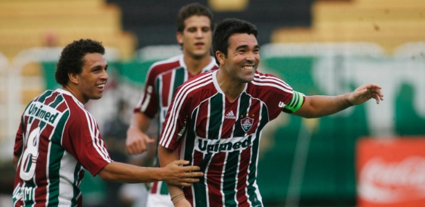 O meia Deco afirmou que a campanha no Brasileiro é o objetivo principal do Fluminense - Agência Photocamera