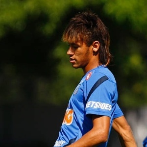 Neymar cumpriu suspensão automática e desfalcou o Santos no clássico contra o Corinthians - Ricardo Saibun/Divulgação 