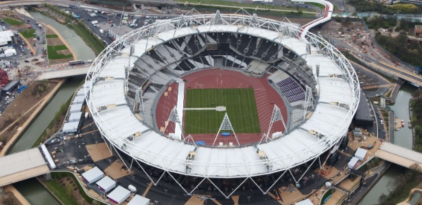 Estádio Olímpico de Londres abrigará as Cerimônias de Abertura e Encerramento e as provas de Atletismo