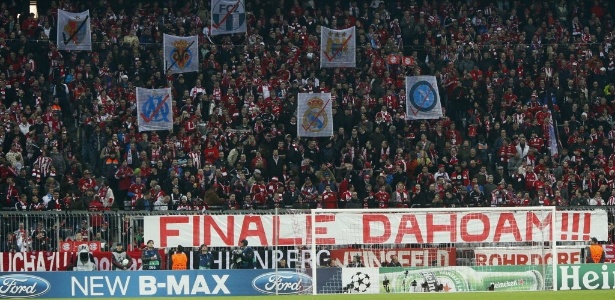 Torcida do Bayern não será maioria esmagadora na final da Liga dos Campeões - REUTERS/Kai Pfaffenbach