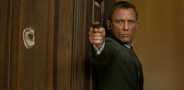 Daniel Craig em cena como o espião James Bond no filme "Skyfall"  - Divulgação/Sony