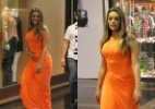Após cirurgia de lipoaspiração, ex-BBB Monique passeia em shopping do Rio - AgNews