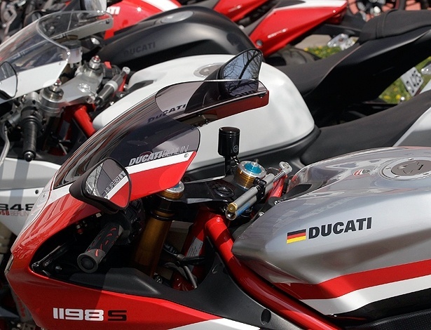 Motos da Ducati numa loja de Berlim, na Alemanha: a vaidade é a alma do negócio - Reuters