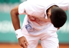 Avô de Djokovic morre, sérvio deixa treino chorando, mas deve jogar em Mônaco - AFP/ VALERY HACHE