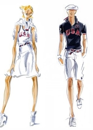Ralph Lauren divulga linha que vestirá atletas dos EUA nos Jogos de Londres-2012