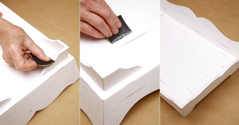 Passo a passo de personalização de bandejas de madeira - Decoração (2012) - Paulo Bau/ UOL