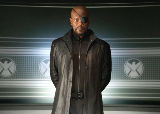 Samuel L. Jackson como Nick Fury em cena de "Os Vingadores" - Divulgação