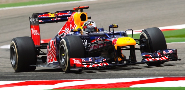 Vettel conquistou sua primeira pole position do ano e larga na frente no GP do Bahrein - EFE/Srdjan Suki