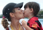 Remadora Fabiana Beltrame leva filha para Londres por "beijinho da sorte" antes de competir - Fernando Azevedo/Fla Imagem