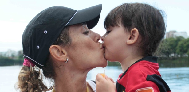 Fabiana Beltrame quer filha em Londres para tranquilizá-la antes da competição