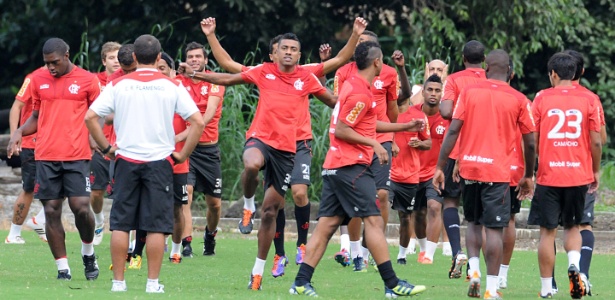Grande maioria do elenco do Flamengo não gostou de saber do amistoso em Teresina - Alexandre Vidal/ Fla Imagem