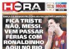 Corneta FC: Jornal carioca "corneta" Messi com programação de férias do Flamengo