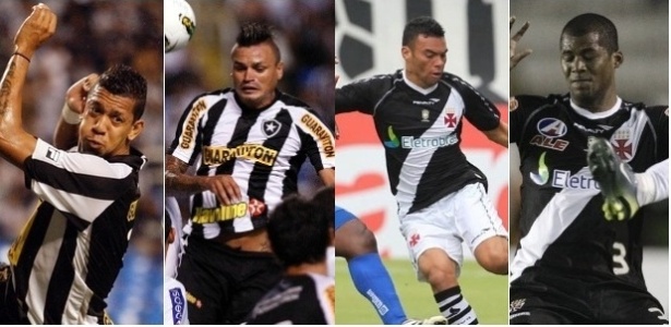 Antônio Carlos, Fábio Ferreira, Rodolfo e Renato Silva: missão extra na decisão - Montagem/ UOL Esporte