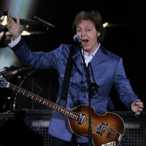 Paul McCartney durante show em Florianópolis - AgNews