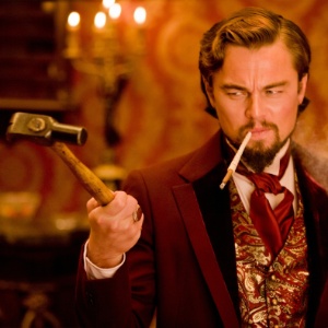 Leonardo DiCaprio interpreta o vilão Calvin Candie em "Django Livre", de Quentin Tarantino - Divulgação/Sony Pictures