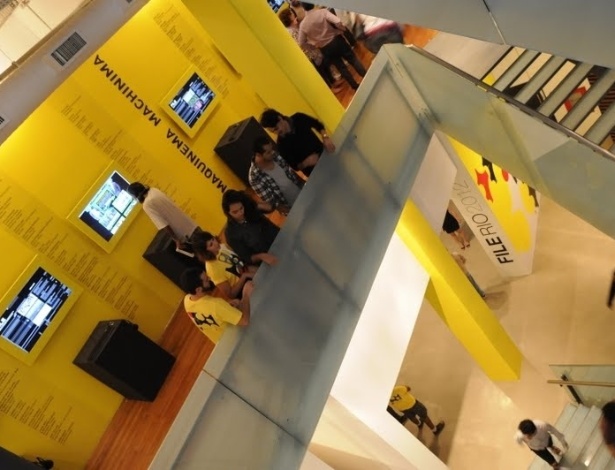 O FILE Rio ocorre até 13 de maio no prédio da Oi Futuro, no Flamengo, no Rio de Janeiro. A entrada é gratuita - Divulgação