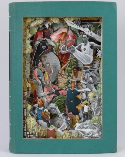 Depois de prontos, os livros-esculturas são selados e não podem mais ser abertos - Alexander Korzer-Robinson / Barcroft 