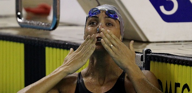 Fabiola Molina foi uma das nadadoras a reclamar do barulho feito pelo público na prova de Cielo