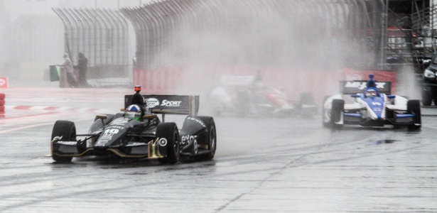 Chuva afetou as duas primeiras edições da São Paulo Indy 300 - Guilherme Lara Campos/ Fotoarena