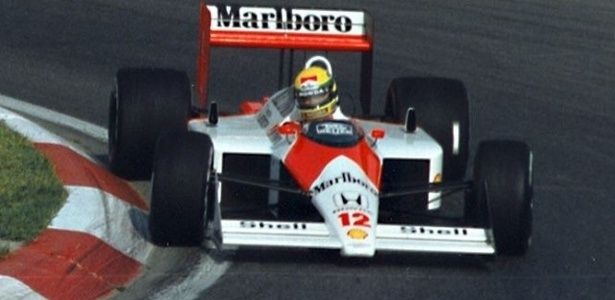 Ayrton Senna foi o último campeão da era turbo, em 1988 - Wikimedia commons