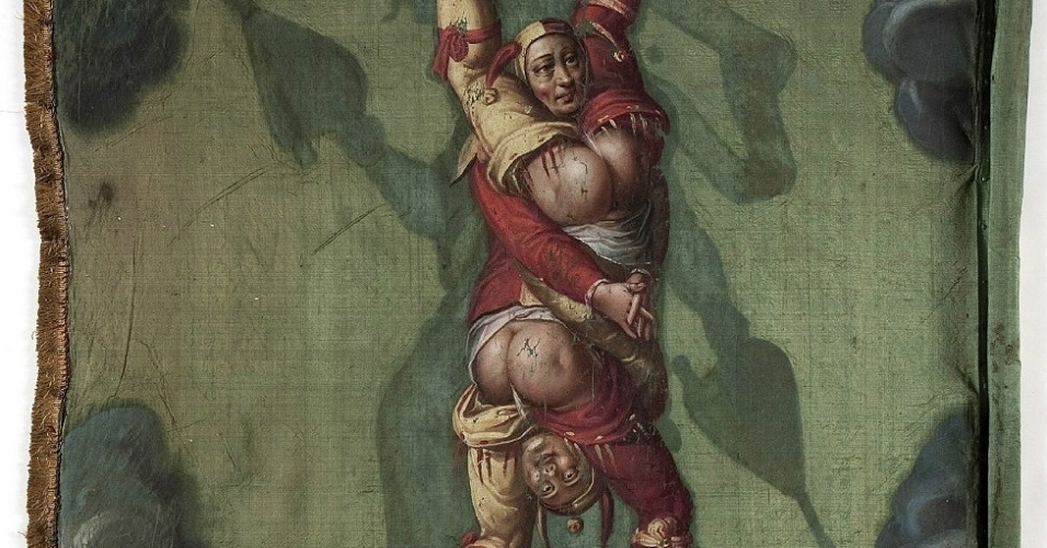 ''Em vez de propor uma exposição histórica sobre o xamanismo, preferimos uma exposição mais universal, que explore um dos grandes temas da consciência humana, a desordem e como administramos nossas sociedades", disse à BBC Sandra Adam-Couralet, co-curadora da mostra - Acervo do Musee Archeologique de Dijon de la vie bourguignonne Perrin de Puycousin Dijon cliche F. Perrodin