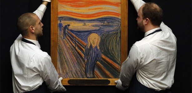Quadro "O Grito", de Edvard Munch, foi vendido por US$ 120 milhões em Nova York - Reuters