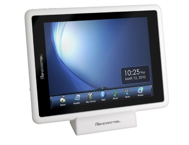 Como tablet, o modelo Pandigital Novel 7 mostra-se um ótimo e-reader  - Divulgação 